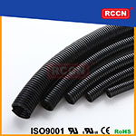 日成PA尼龍黑色波紋管