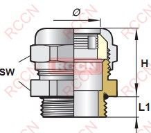 日成SVD型鋼絲層金屬電纜接頭