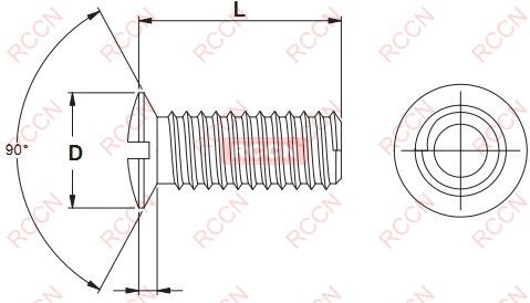 日成PC板尼龍螺絲-NSOH型